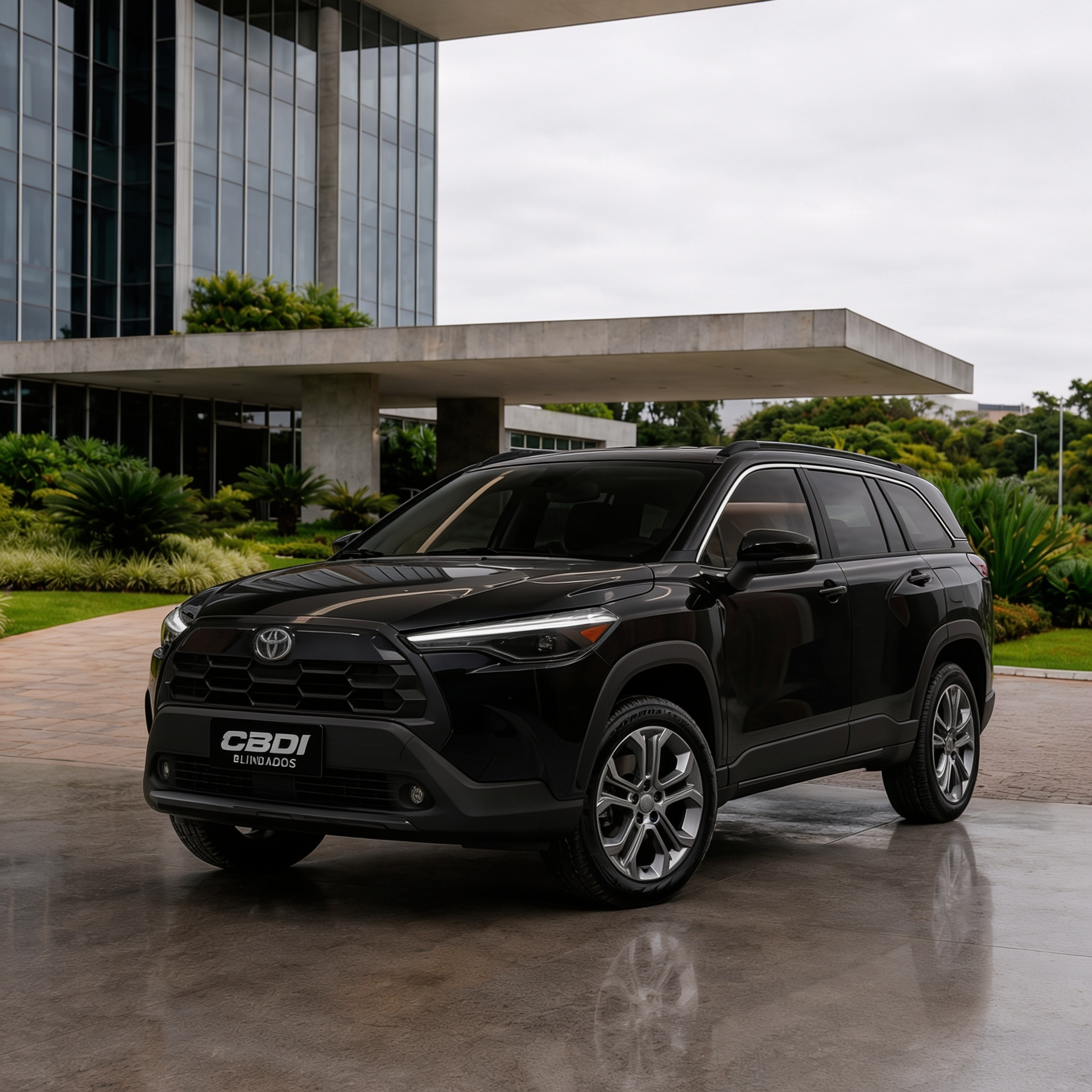 Veículo Renault da frota OBDI Gov em contexto institucional